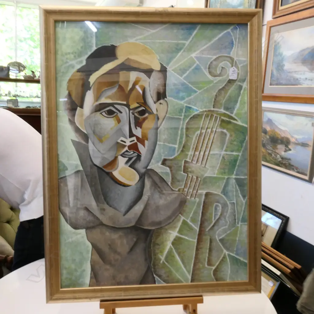 Andre PANKHURST, OIL PORTRAIT ON BOARD,  780 X 565mm Image 1++