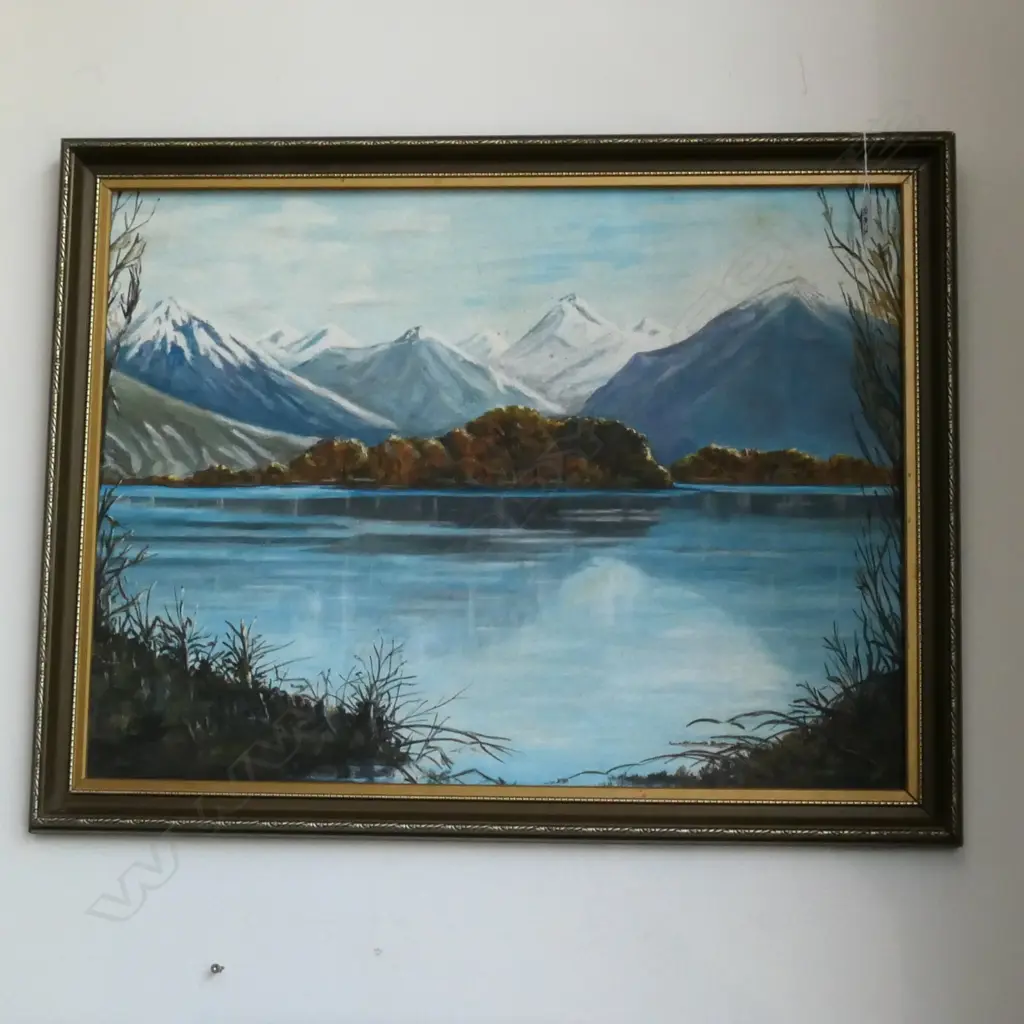 VINCENTE MAJOR MBE, ACRYLIC ON BOARD 'GLENORCHY TOWARDS THE DART VALLEY Image 1++