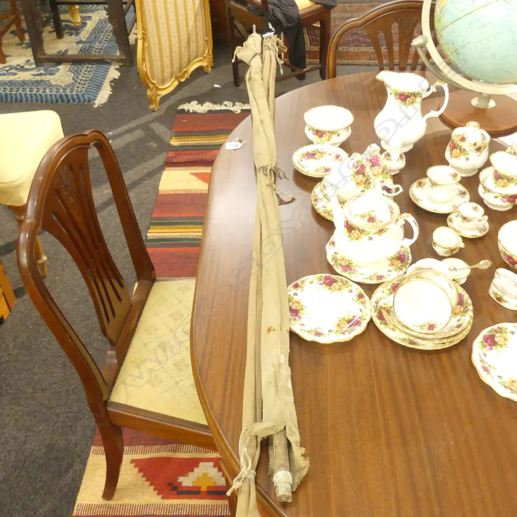 2 OLD SPLIT CANE FISHING RODS WITH CANVAS BAGS Image 1++