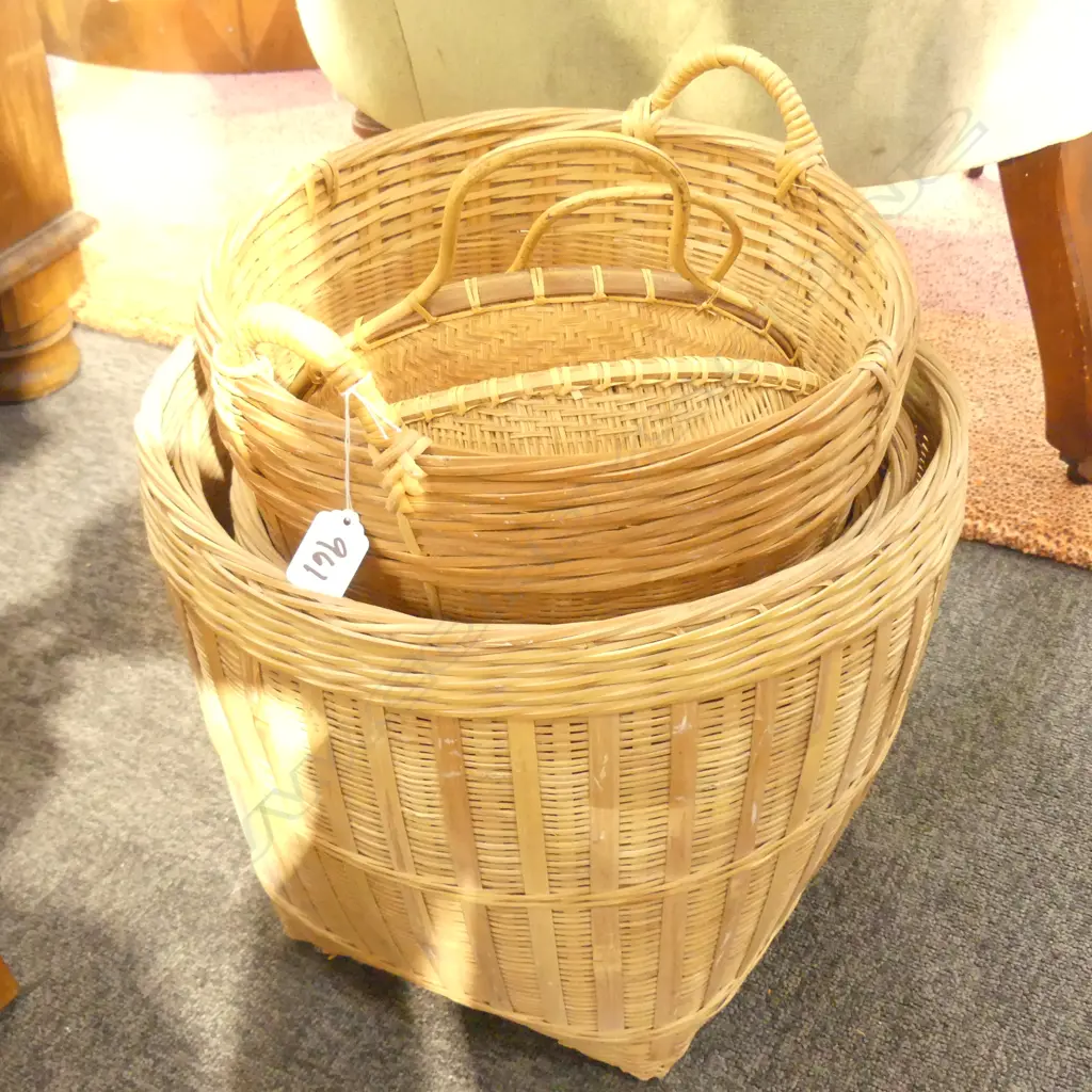 COLLECTION OF BASKETS Image 1++