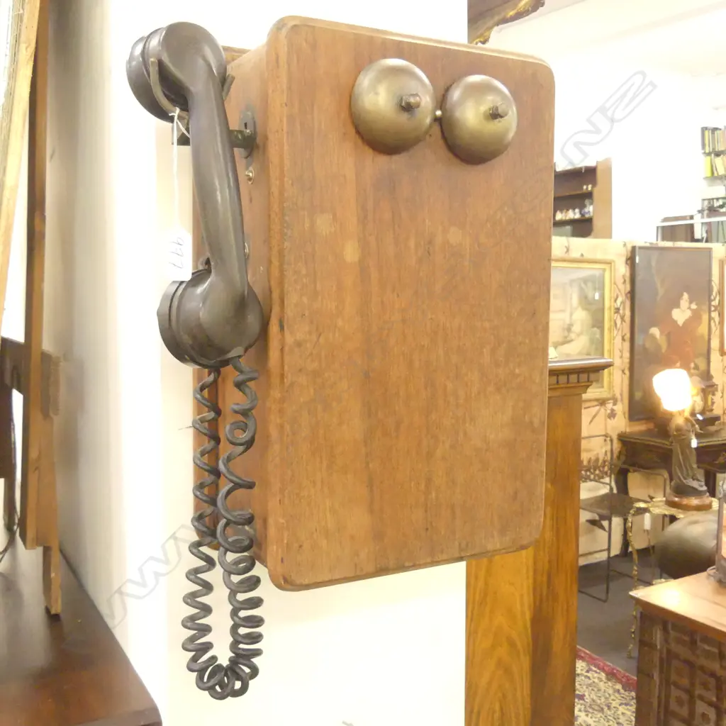EDISON WALL TELEPHONE 420MM H Image 1++