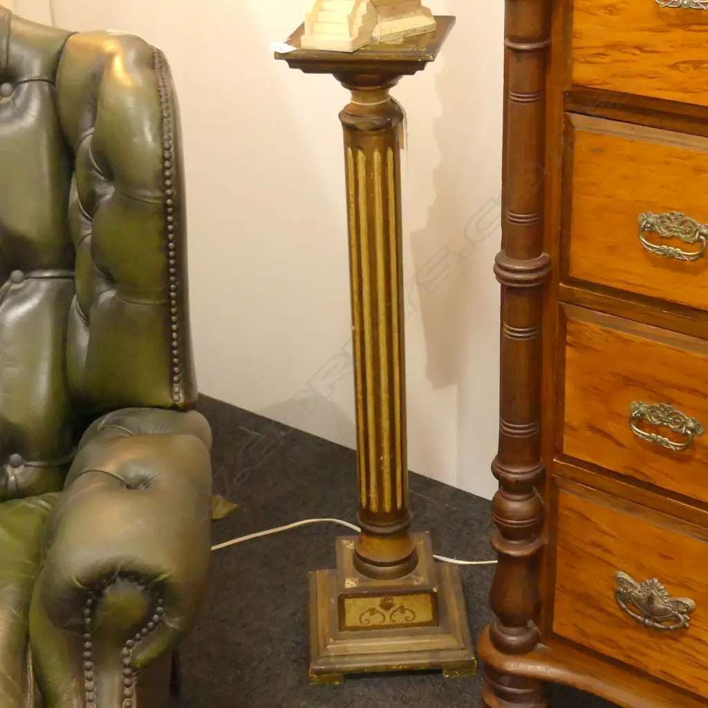 ITALIAN PEDESTAL STAND H 950 MM Image 1++
