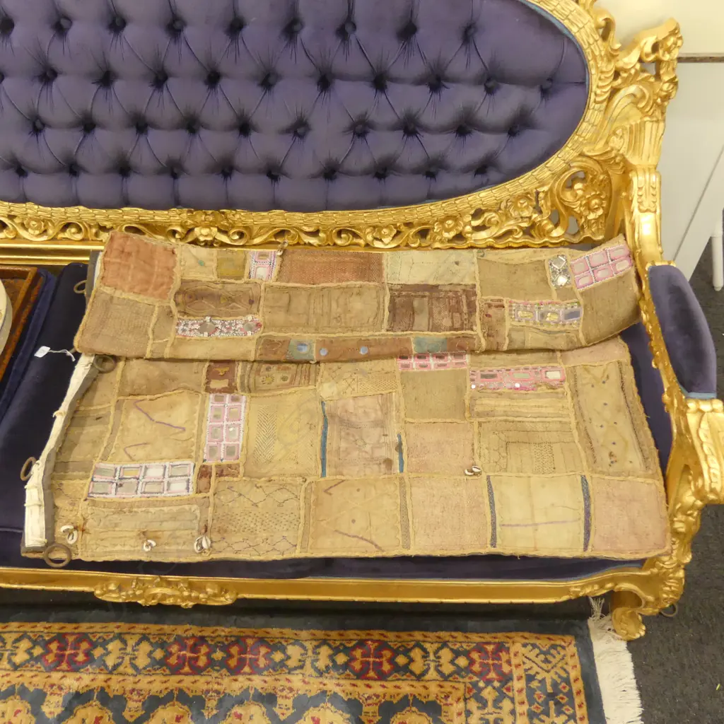 VINTAGE INDIAN WALL HANGING 1450MM W 1050MM H Image 1++