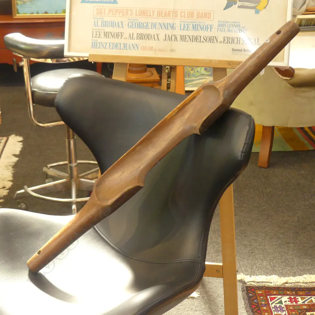 VINTAGE MILK MAIDS WOODEN  YOKE W. 980MM Image 1++