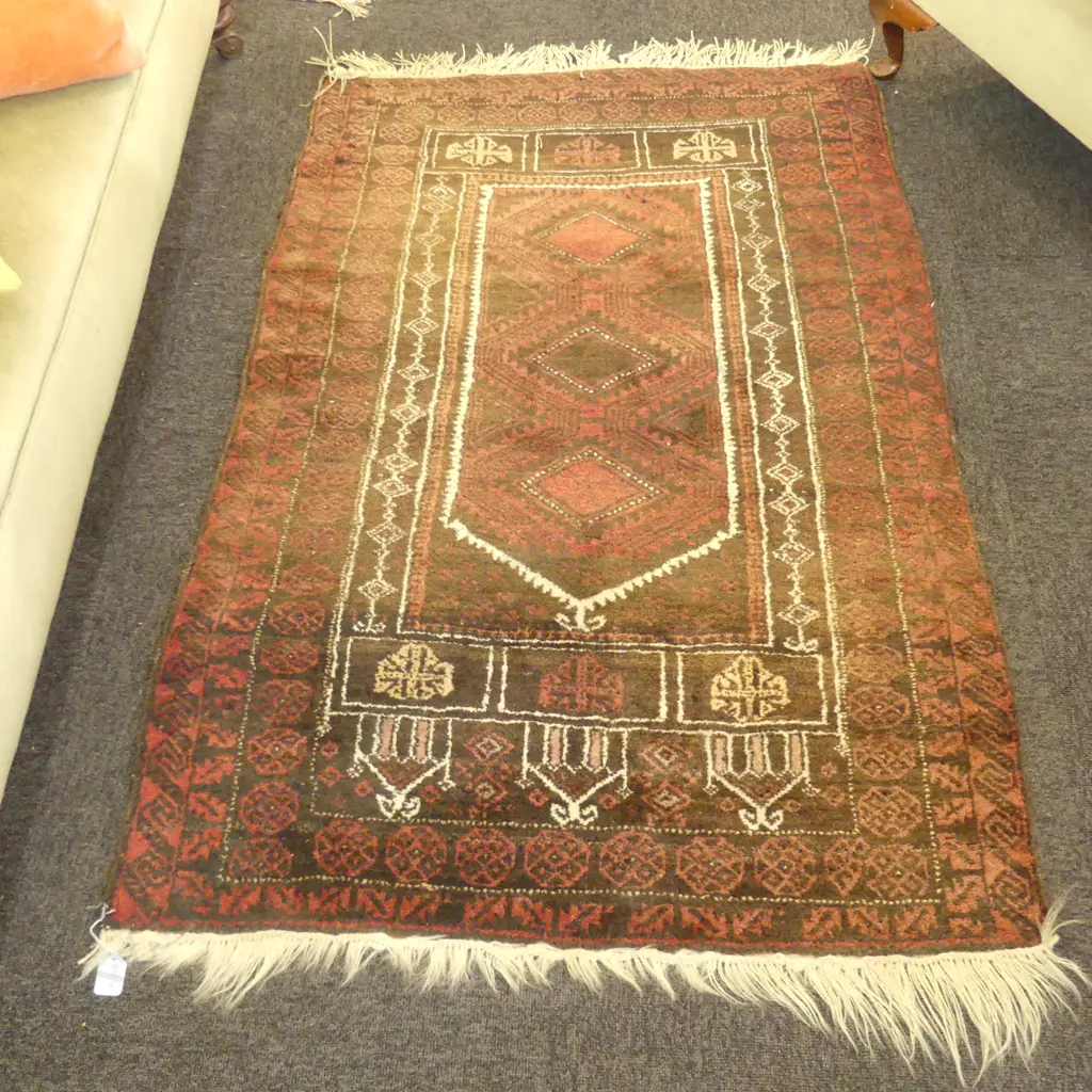 HAND KNOTTED RUG 1470 X 860 MM Image 1++