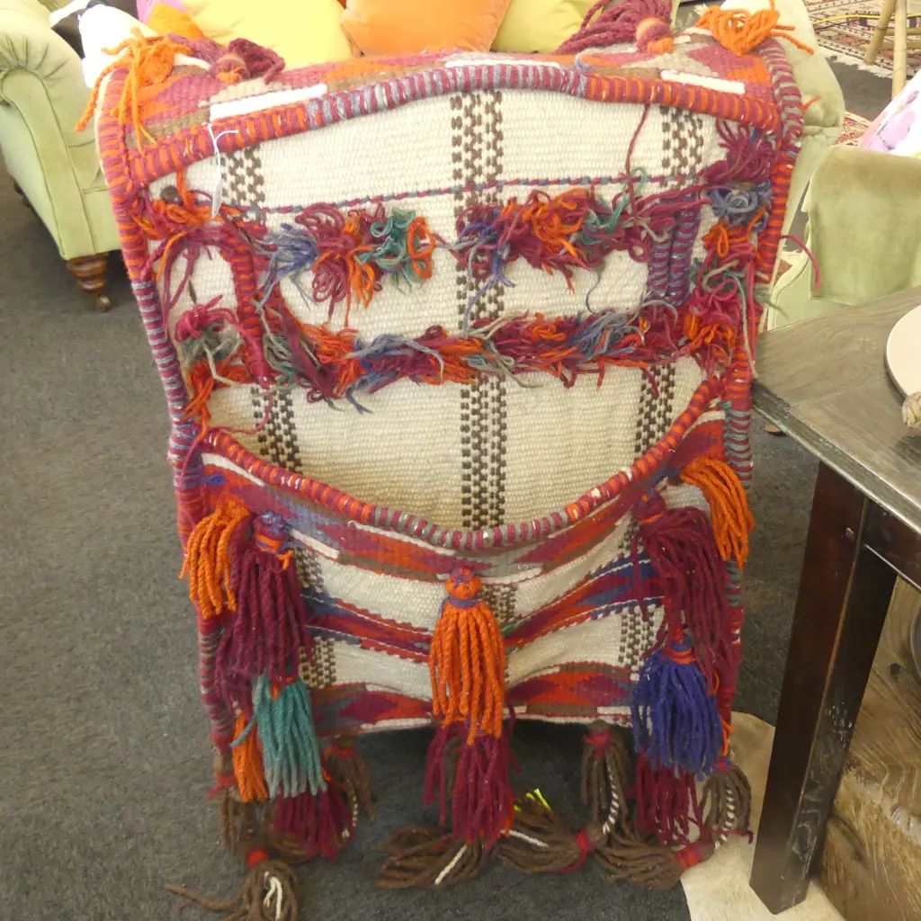 HAND WOVEN CAMEL/DONKEY BAG Image 1++