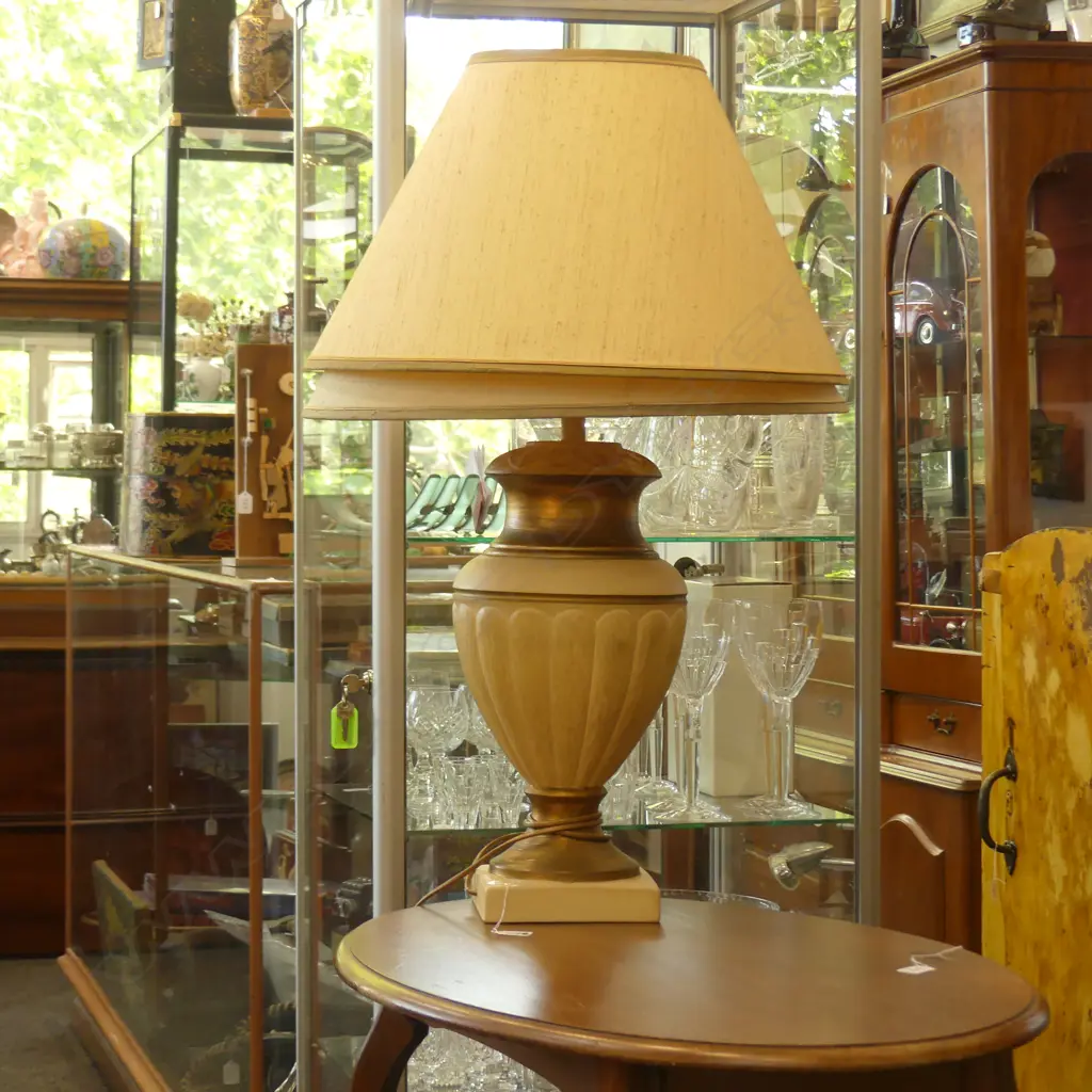 PR OF URN SHAPED SIDE LAMPS H.860mm Image 1++