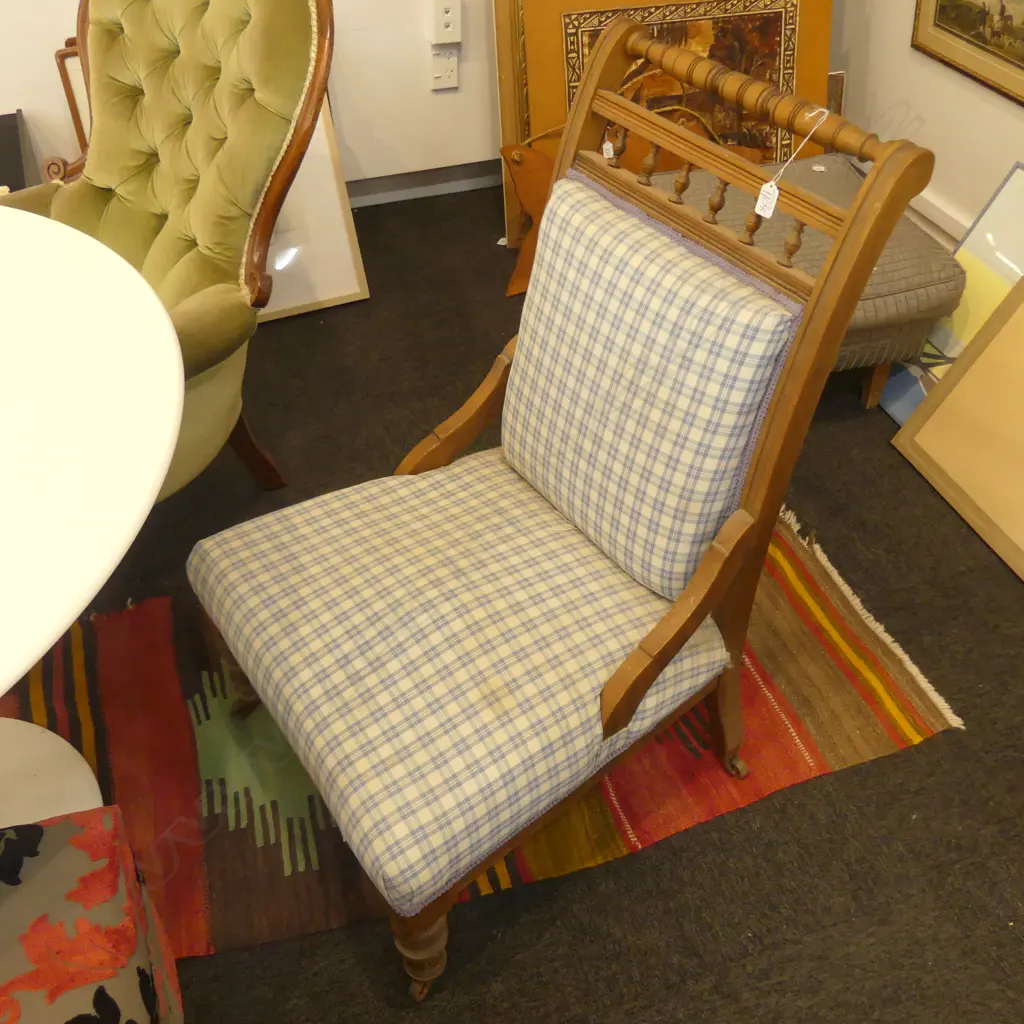 EDWARDIAN GRANDMOTHER CHAIR Image 1++