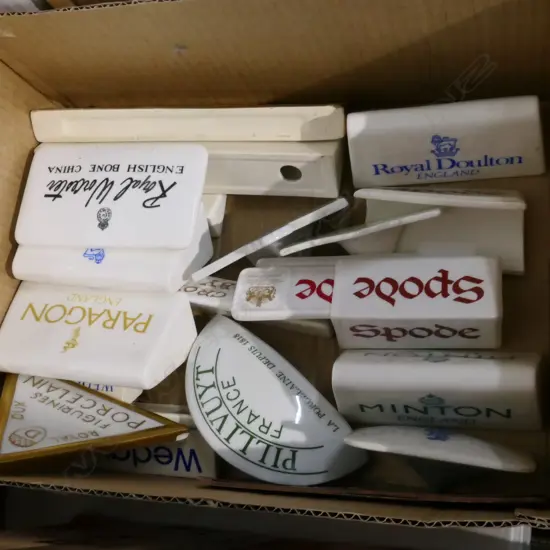 BOX LOT CERAMIC COMPANY DISPLAY NAMES