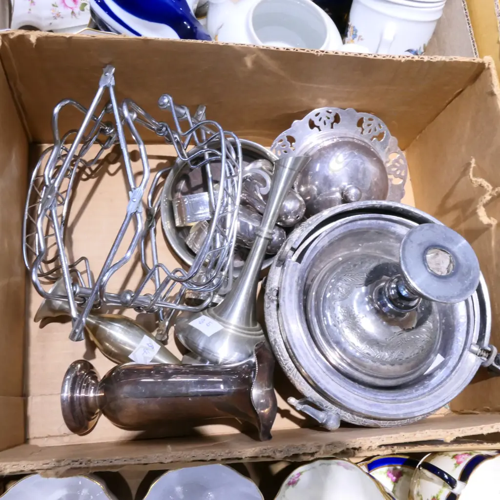 LOT ASST'D EP, PEWTER ETC Image 1++