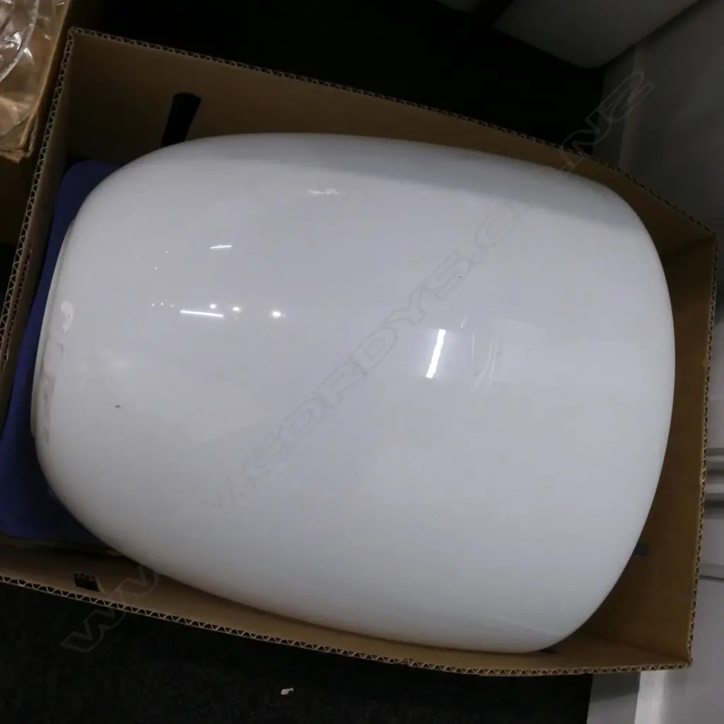 BOX LOT LARGE FROSTED LIGHT SHADE Image 1++