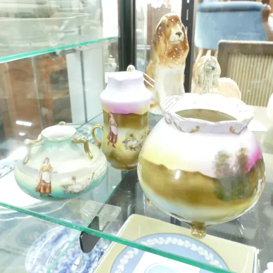 2 ROYAL BAYRUTH VASED + 1 JUG H90MM