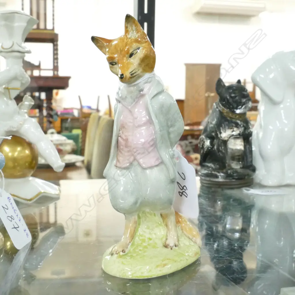 BESWICK BEATRIX POTTER FIGURE FOXY WHISKERED GENTLEMAN Image 1++