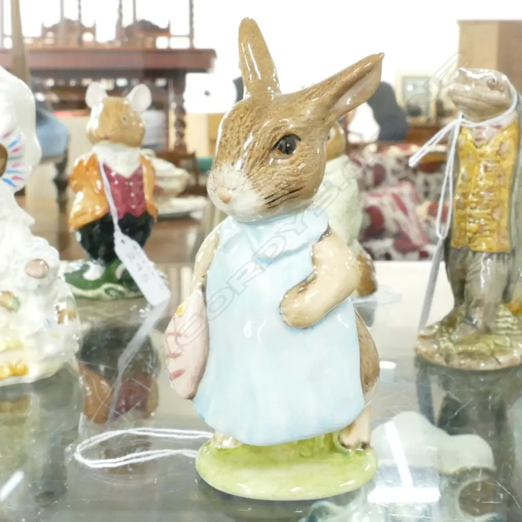 BESWICK BEATRIX POTTER FIGURE MRS FLOPPY BUNNY Image 1++