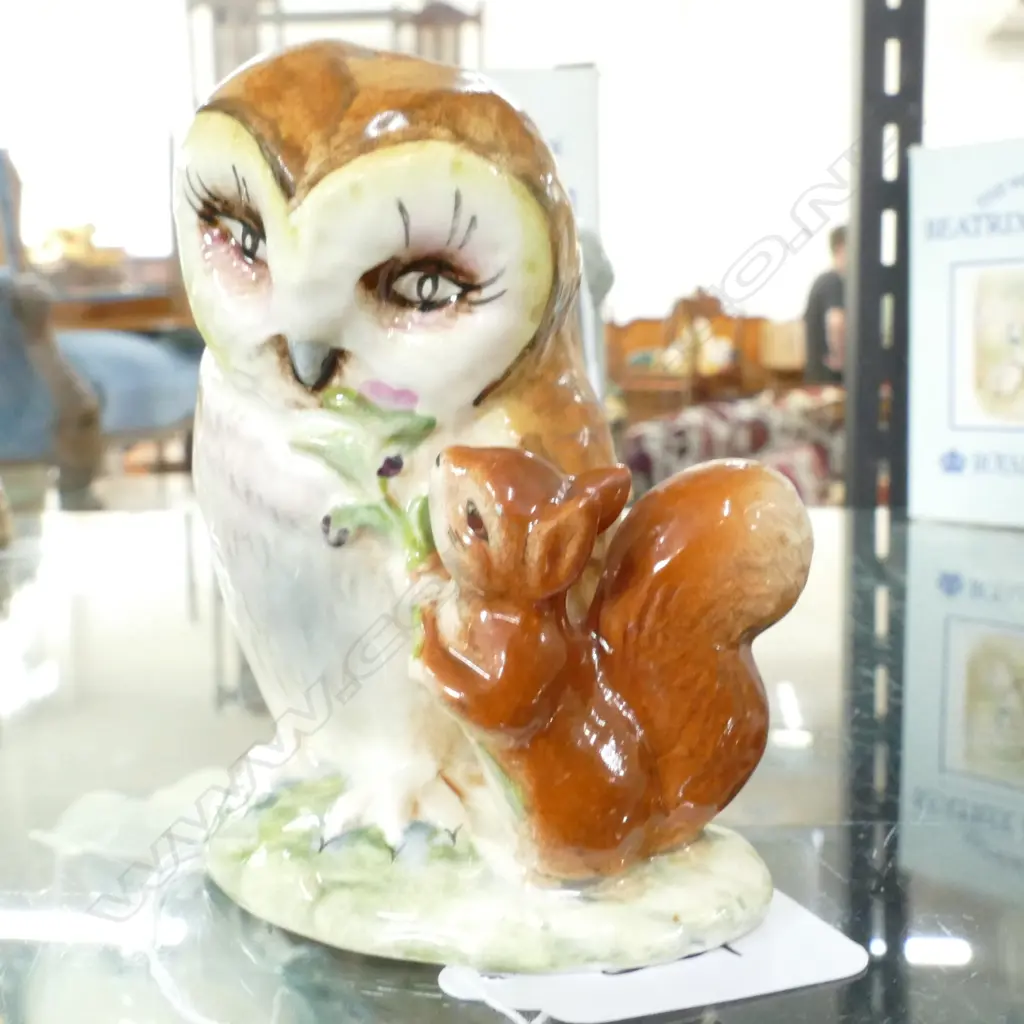 BESWICK BEATRIX POTTER FIGURE OLD MR BROWN Image 1++