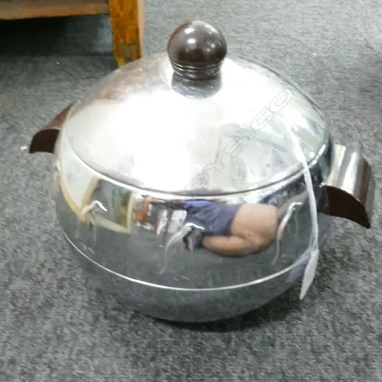 ART DECO PENGUIN DECORATED ICE BUCKET