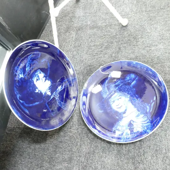 PR HAND PAINTED DELFT PLATES 