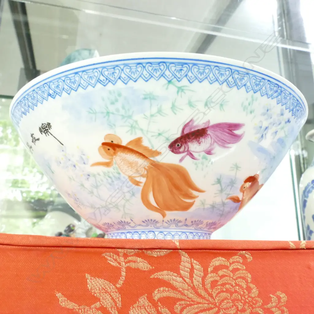 BOXED CHINESE EGG SHELL PORCELAIN BOWL  Image 1++