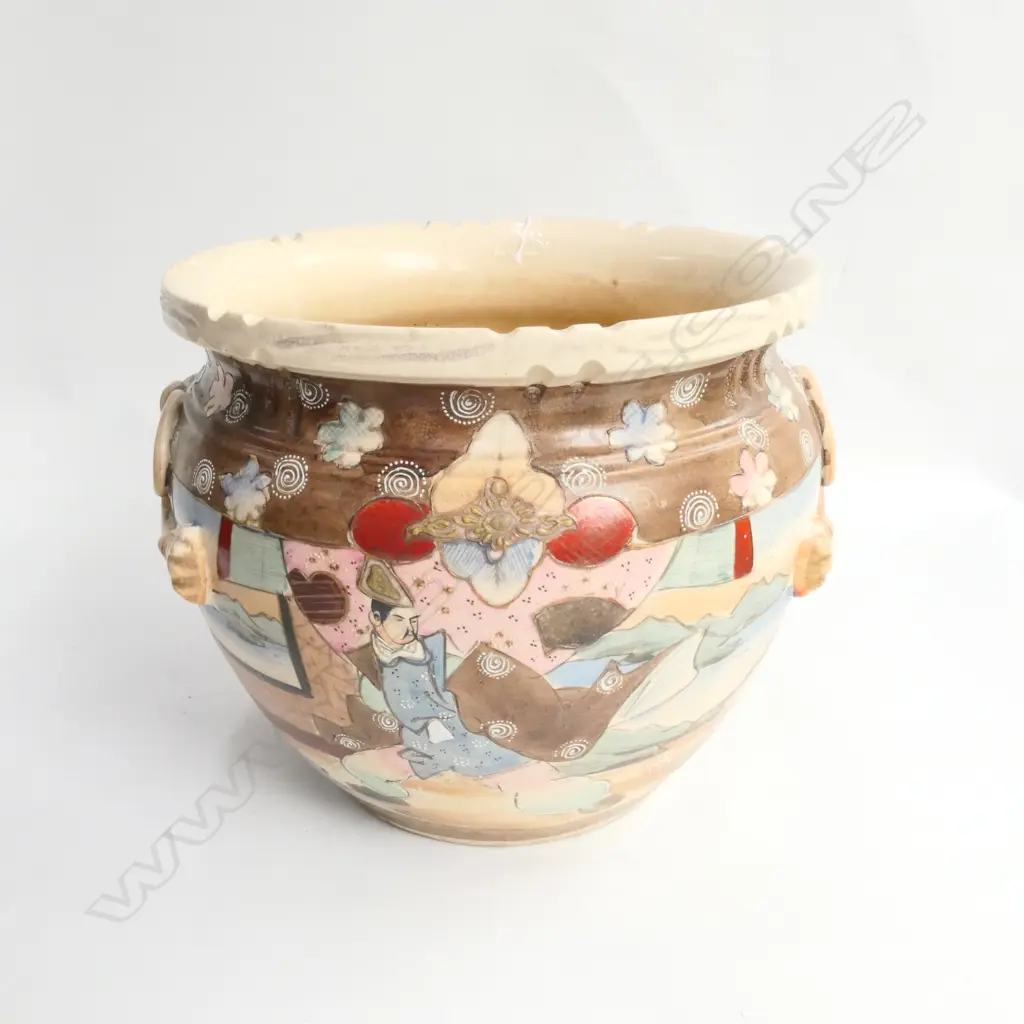 SATSUMA VASE DIA. 245MM Image 1++