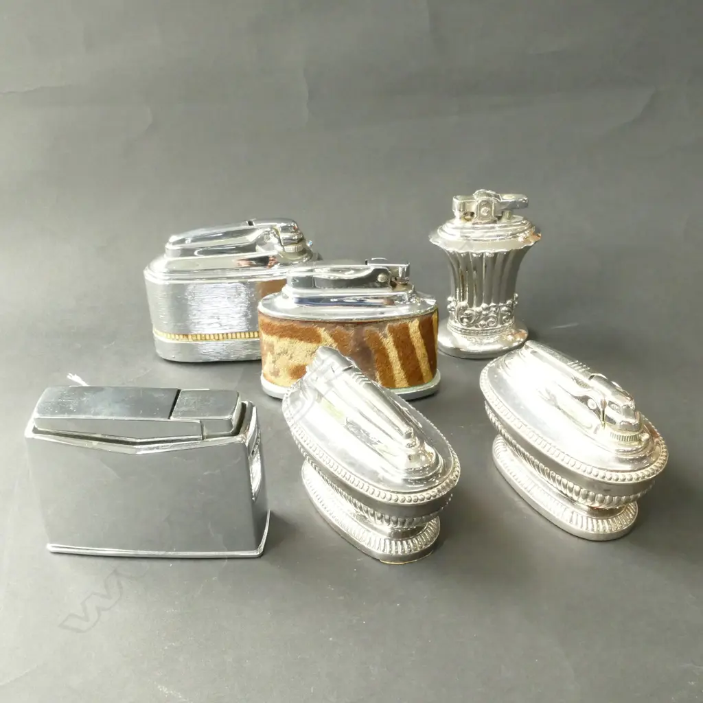 6 ASST CHROME LIGHTERS Image 1++