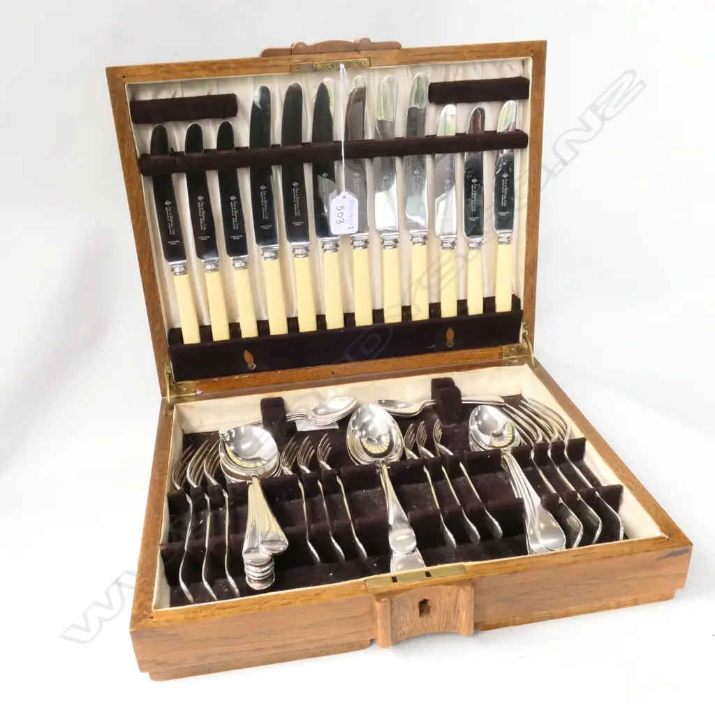 CANTEEN SHEFFIELD CUTLERY 355MM W Image 1++