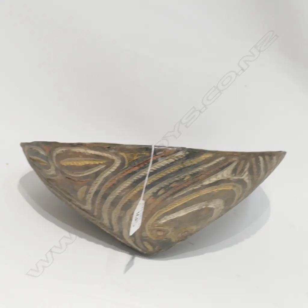 NEW GUINEA POTTERY BOWL - REPAIRED Image 1++
