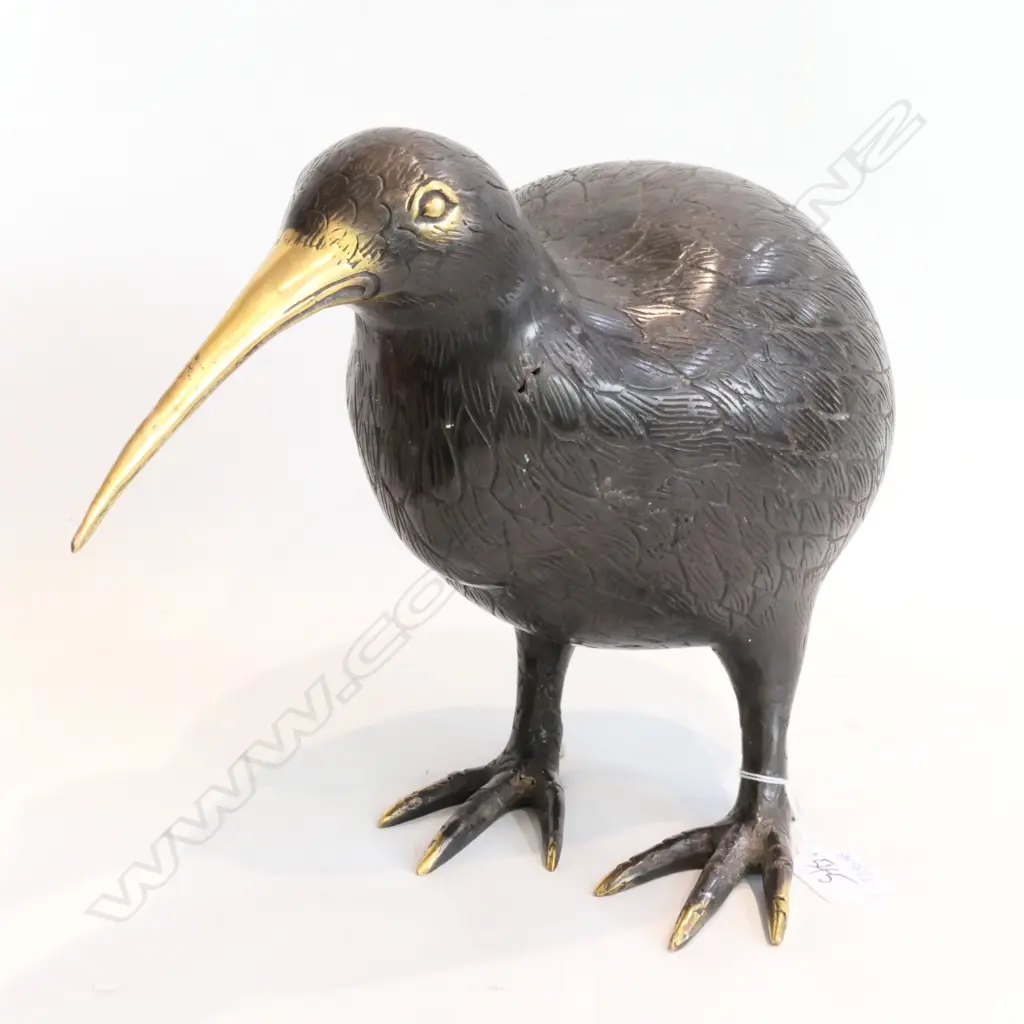LARGE CAST BRONZE KIWI (LIGTH)  H. 250MM Image 1++