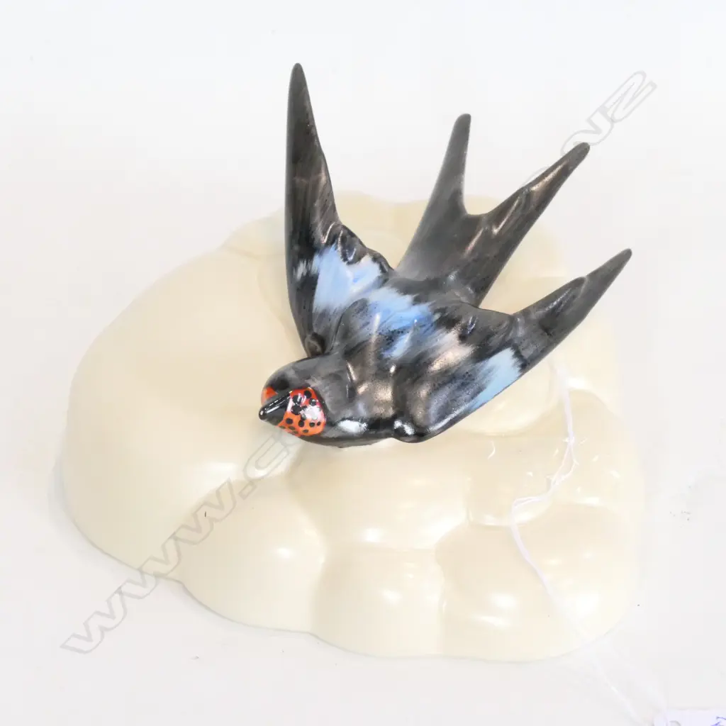 CLARICE CLIFF WALL POCKET - SWALLOW Image 1++