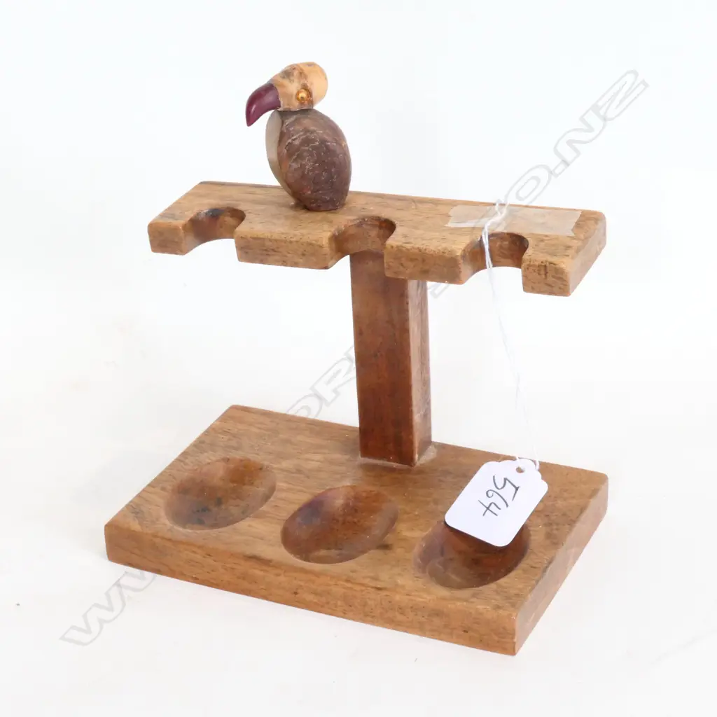 ART DECO TOUCAN PIPE STAND Image 1++