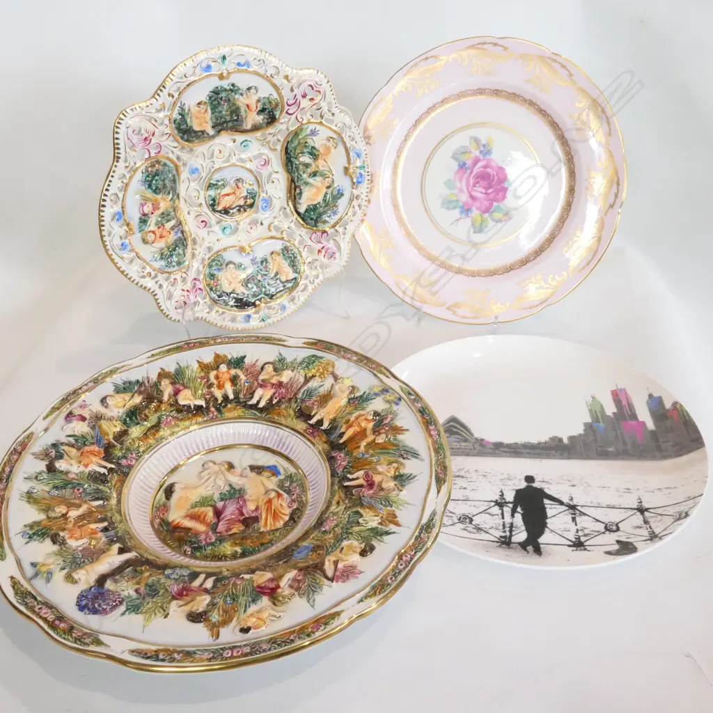 4 PLATES; 2 ITALIAN, PARAGON, R. DOULTON Image 1++