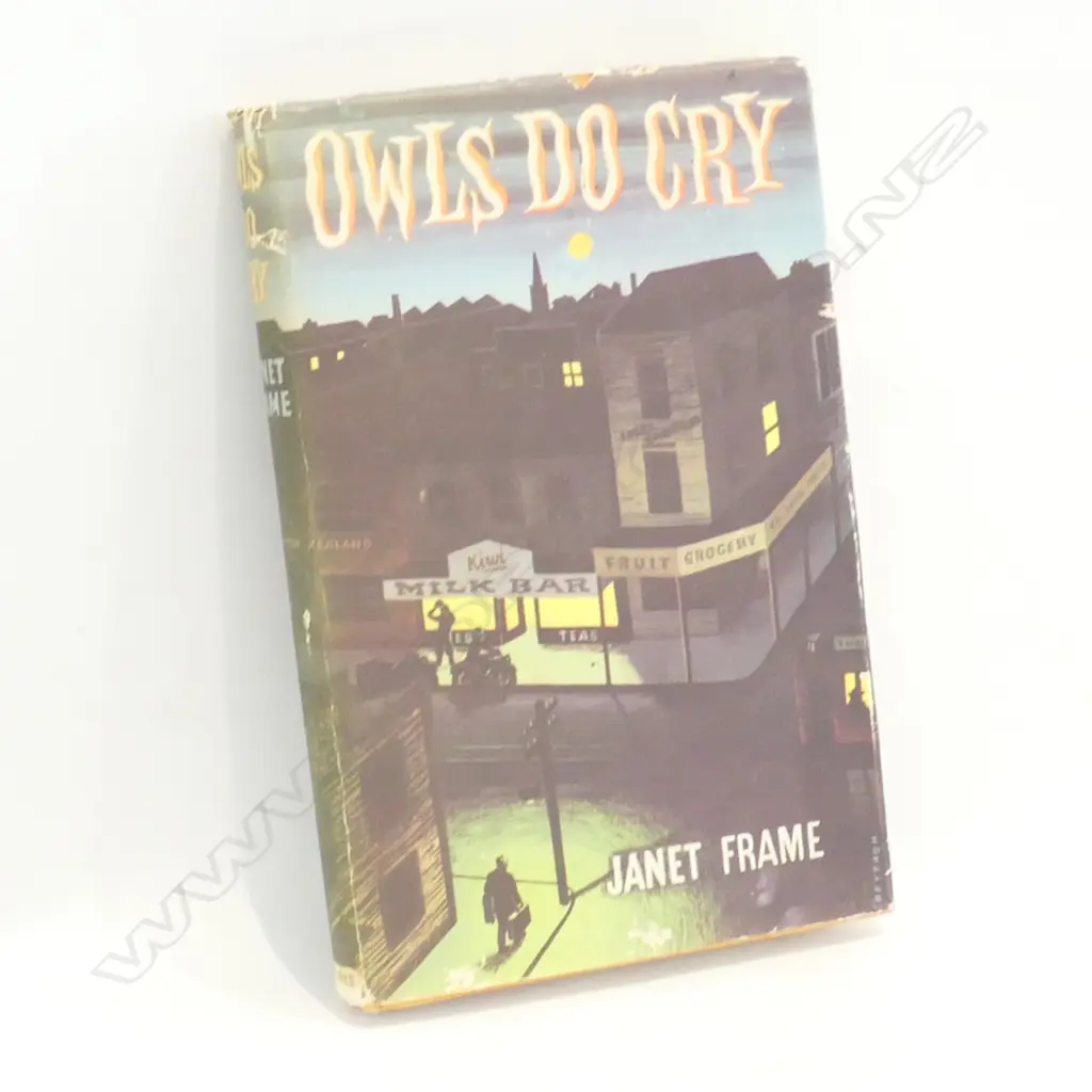 JANET FRAME 1ST ED. 'OWLS DO CRY' Image 1++