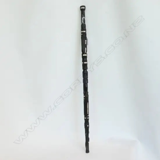 EBONY + M.O.P SOLOMON ISLAND WALKING STICK