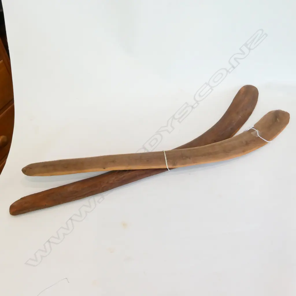 2 aboriginal boomerangs Image 1++