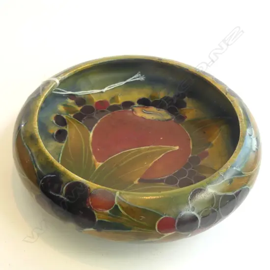 MOORCROFT POMEGRANITE SMALL BOWL RESTORED