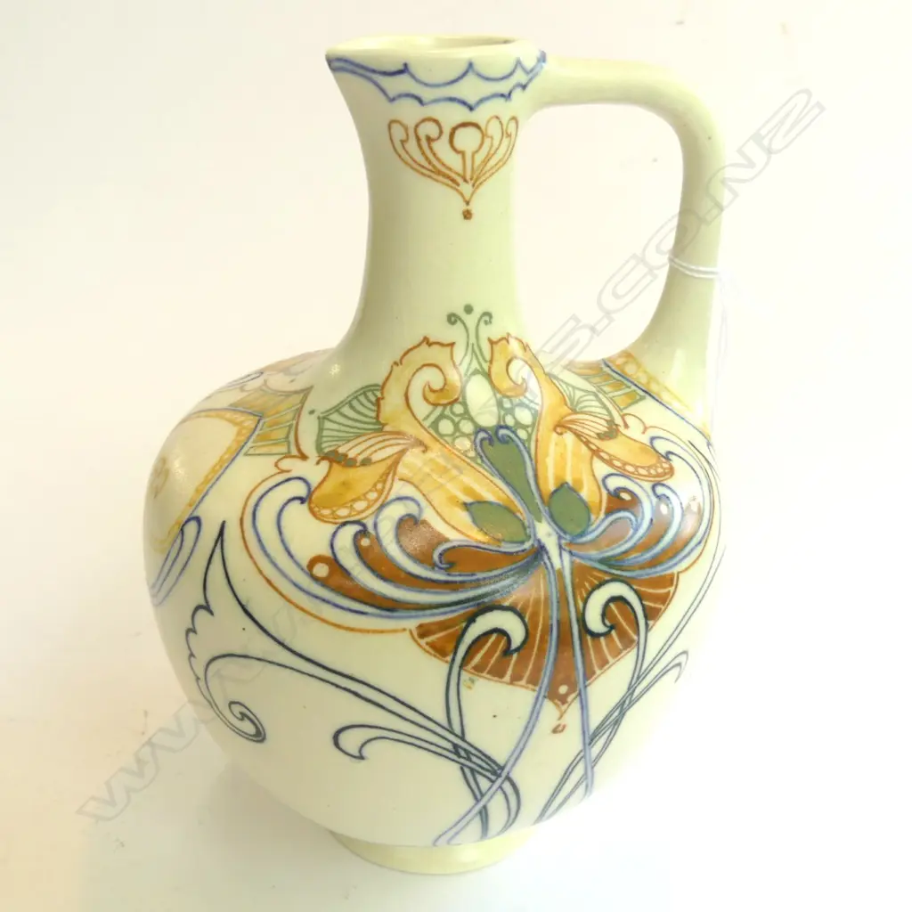 ARNHEM ART NOUVEAU STUDIO POTTERY JUG H.160mm Image 1++