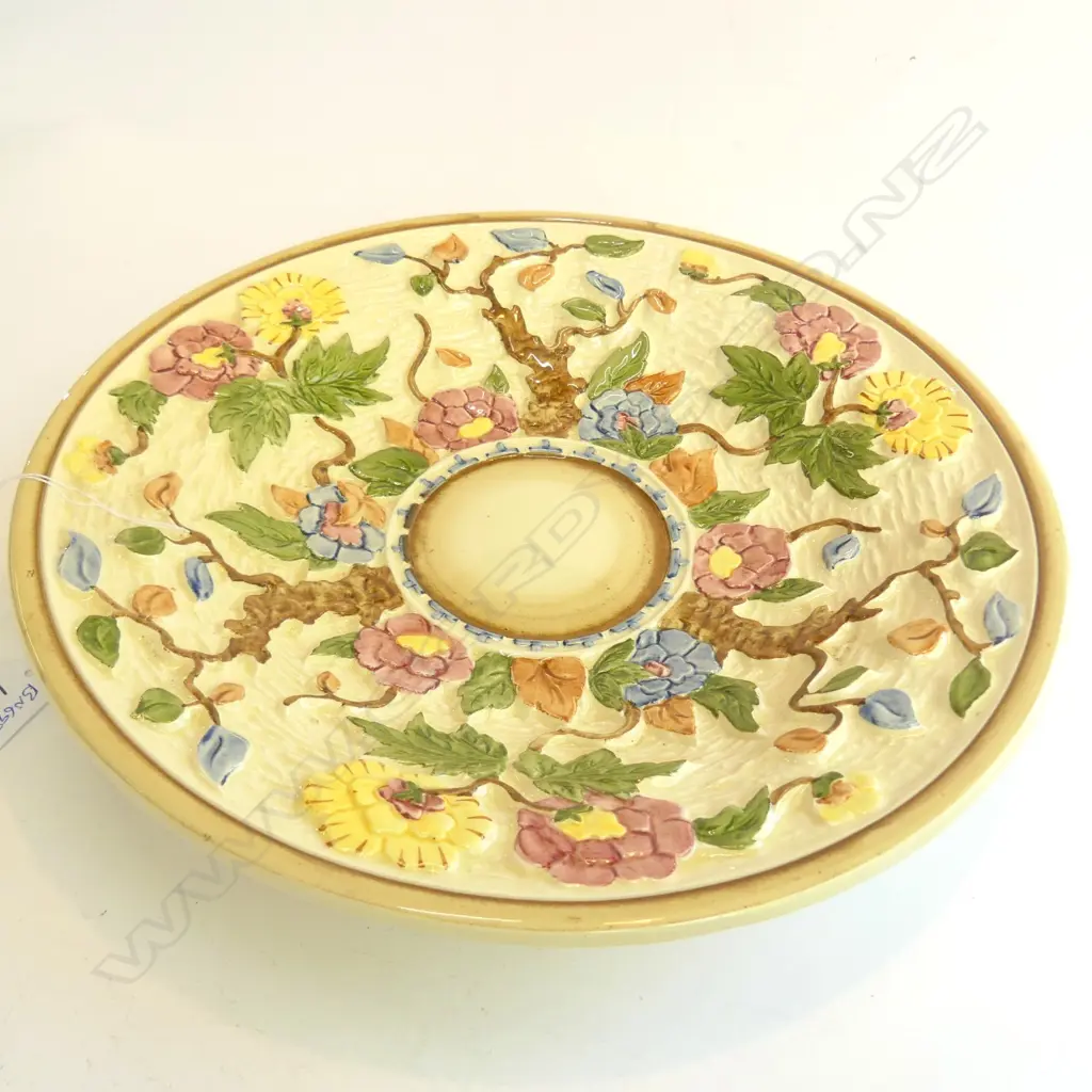 HJ & WOOD LTD HAND PAINTED RADFORD WALL PLATE DIA.310MM 18991 Image 1++
