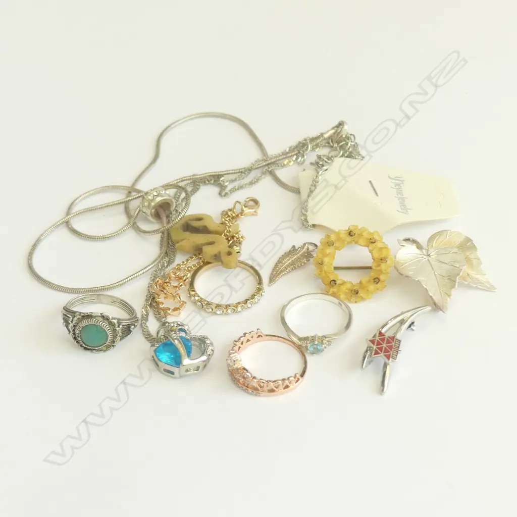 BOX OF COSTUME JEWELLERY Image 1++