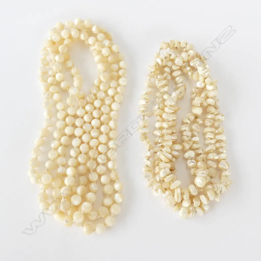 MOTHER OF PEARL NECKLACES Image 1++