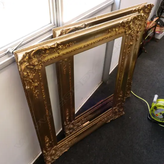 PR LARGE GILT PICTURE FRAMES AF 920MM X 1070MM