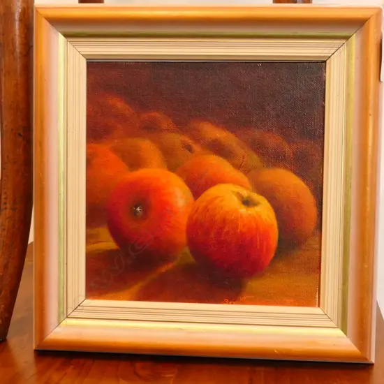 BEV TAYLOR, 'DOCTOR'S ORDERS' '97, OIL ON BOARD, SIGNED/DATED/INSCRIBED, 180 X180MM