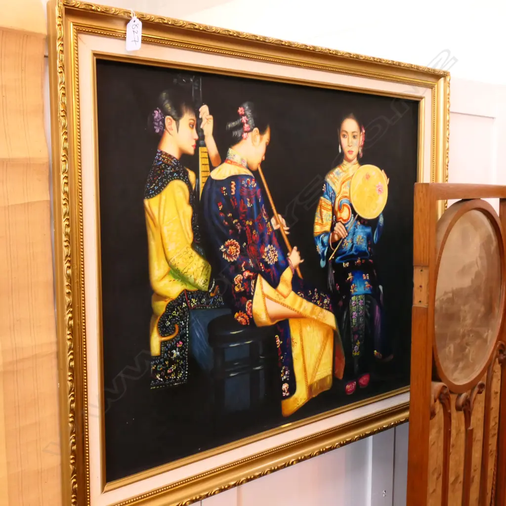 CHINESE PAINTING 710MM W 610MM H Image 1++