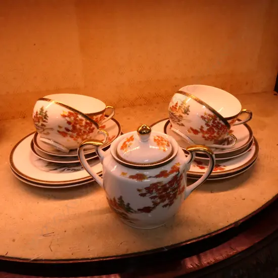 JAPANESE PART TEA SET