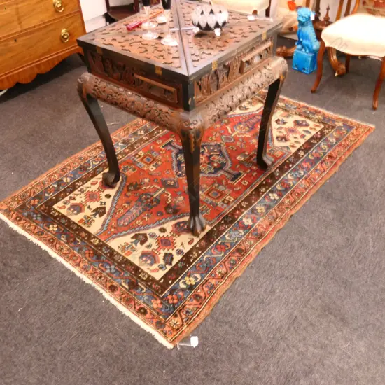 HAND KNOTTED RUG 1850MM X 1250MM