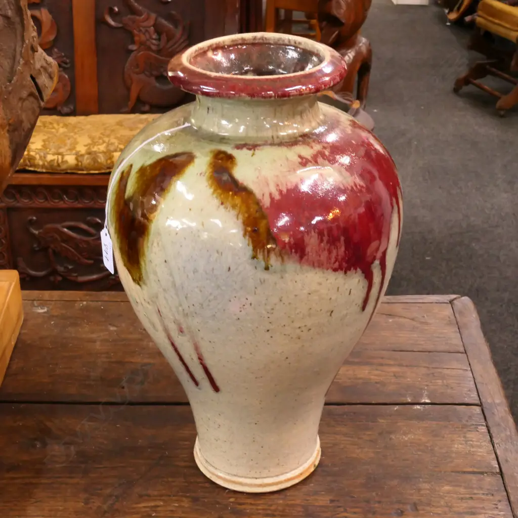 JOHN MCCASSEY (COROMANDEL) LARGE VASE Image 1++