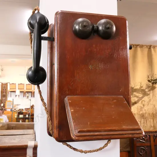 ERICSSON ANTIQUE WALL TELEPHONE 