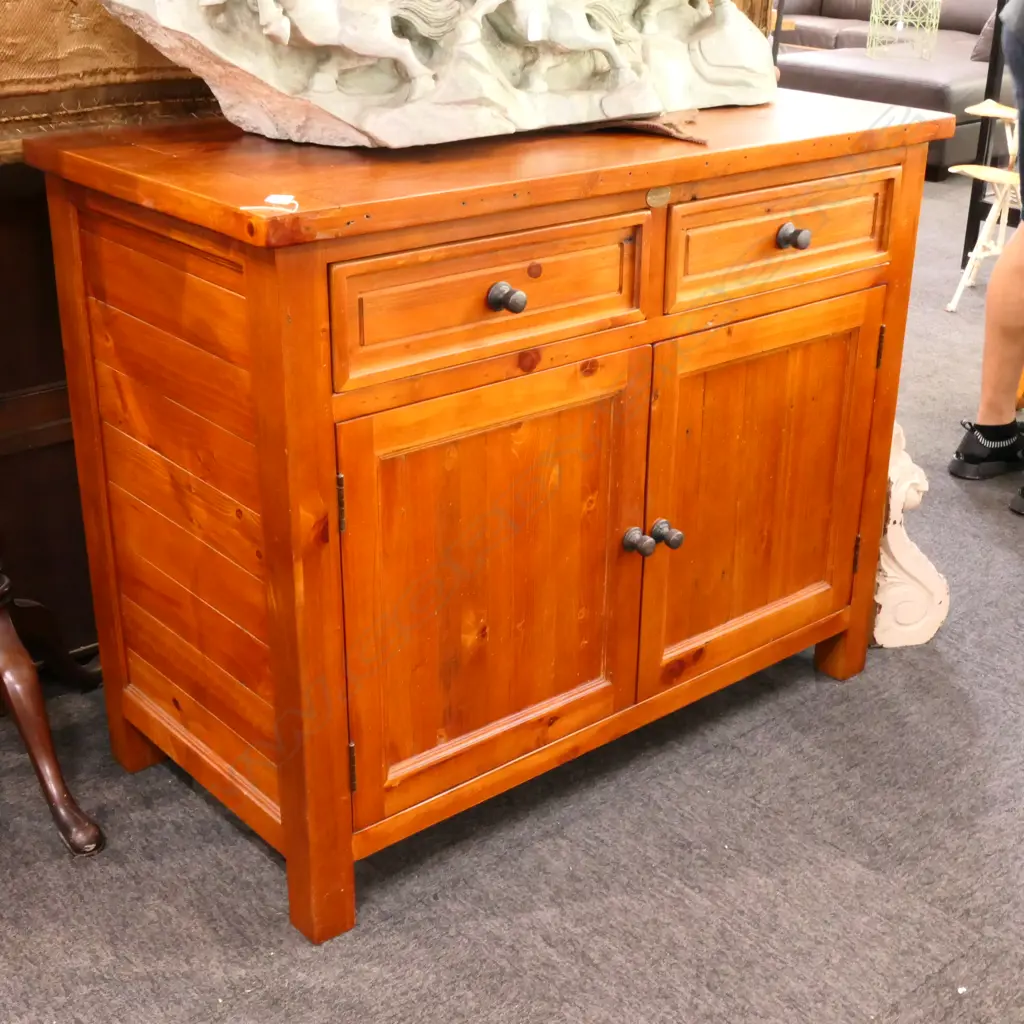 CONTEMPORARY PINE SIDEBOARD W. 1120MM Image 1++