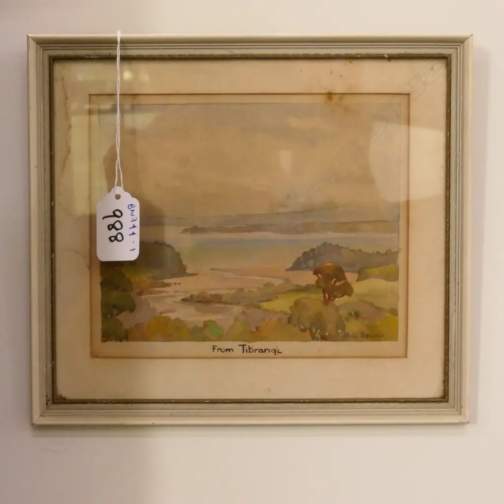 Small watercolour by Peggy (Margaret Gore) Spicer Image 1++