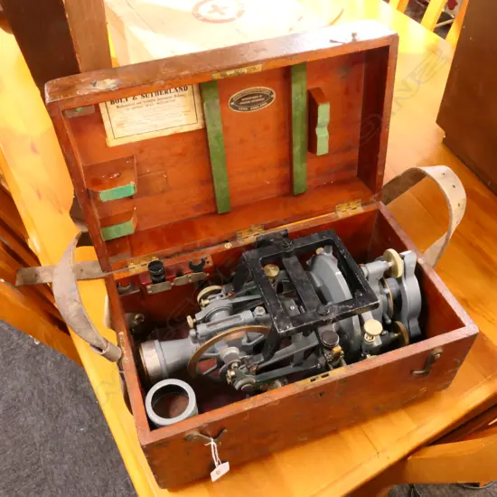 COOKE, TROUGHTON AND SIMMS THEODOLITE 350MM H CASED 18876