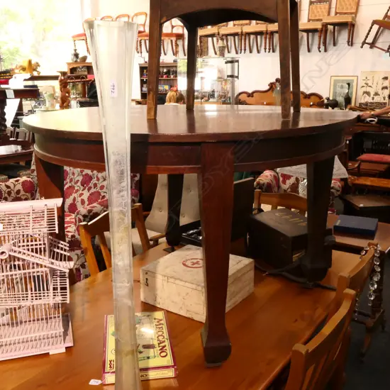 ROUND OAK DINING TABLE D 1200 MM