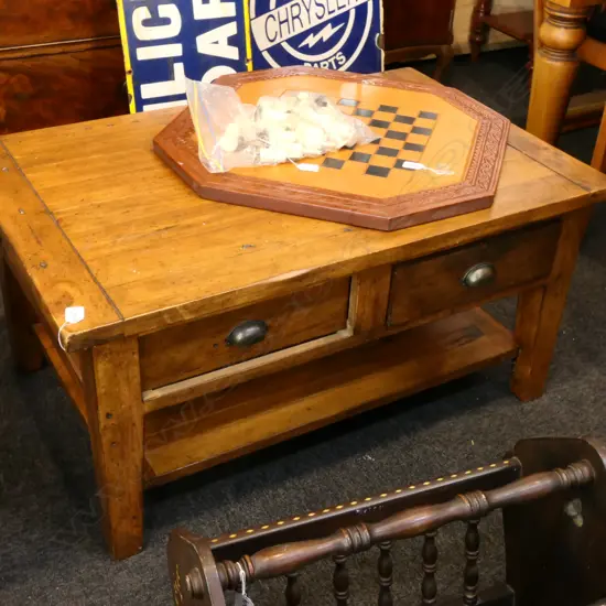 2 DRAWER COFFEE TABLE